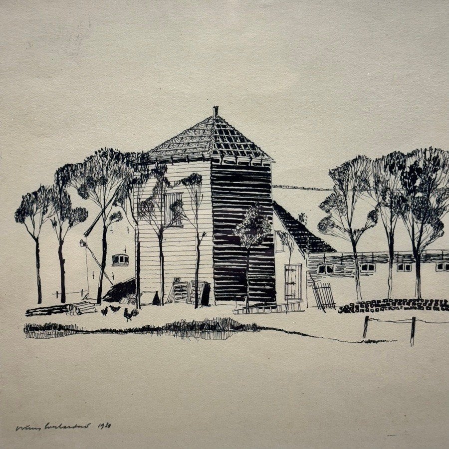 Will Berg (1921-2001) - Ilpendam, 1938, Ophalen of Verzenden