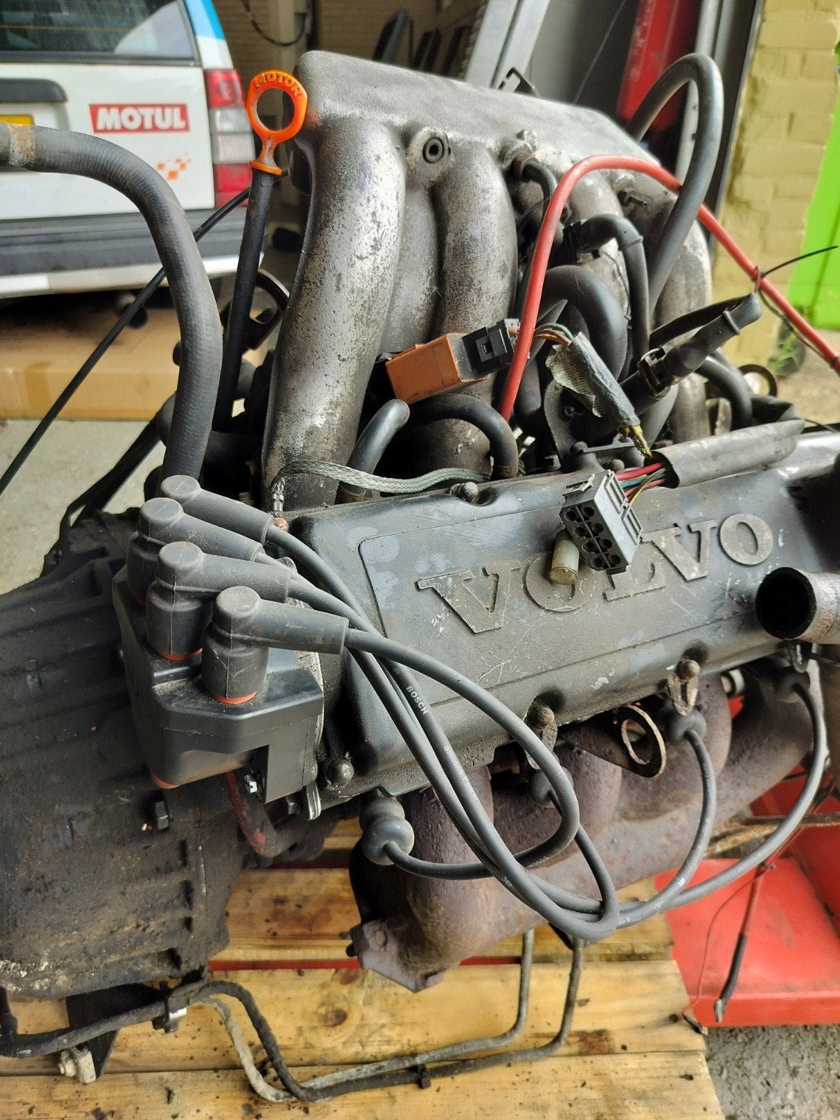 Volvo 740 B230E met 4HP bak, Ophalen, Gebruikt, Volvo