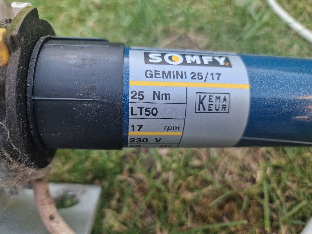 Elektromotor SOMFY LT50, Gebruikt, Elektrisch, Ophalen of Verzenden, Knikarmscherm