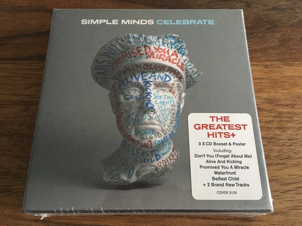 3Cd Box Simple Minds Celebrate Greatest Hits+ NIEUW, Ophalen of Verzenden, Nieuw in verpakking, Pop, Boxset