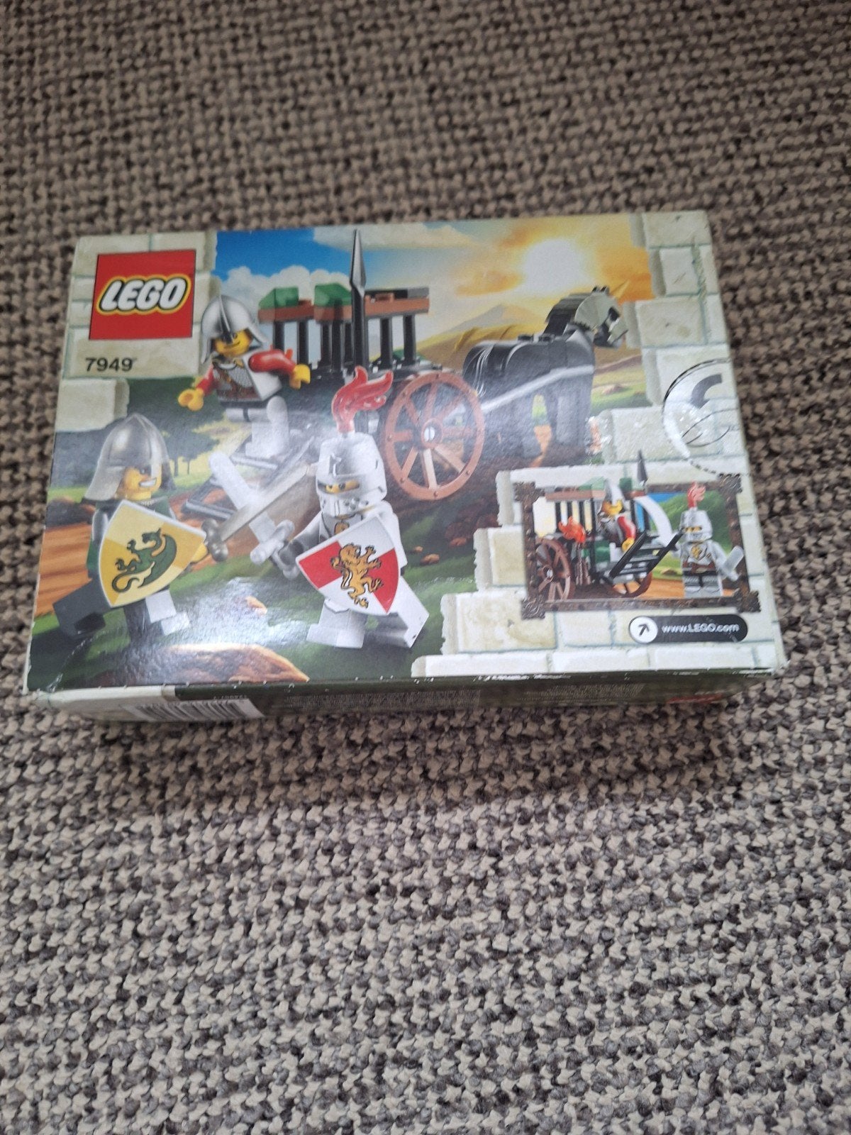 Lego Castle 7949 Gevangenis Koets - Zo goed als nieuw, Lego, Nieuw, Ophalen of Verzenden, Compleet