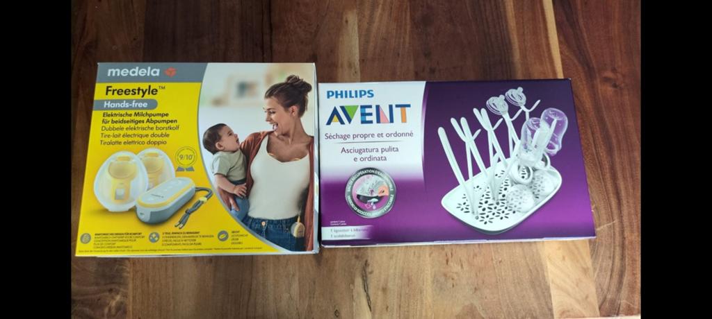 NIEUW IN VERPAKKING Medela Freestyle Borstkolf & Droogrek, Ophalen of Verzenden, Nieuw, Borstkolf