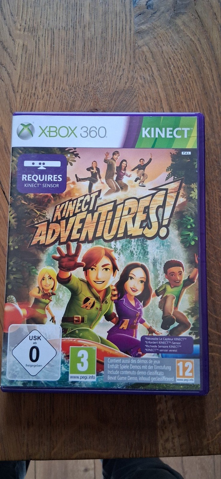 Kinect Adventures! Xbox 360 - Vereist Kinect Sensor, Spelcomputers en Games, Ophalen, Zo goed als nieuw, Met kinect