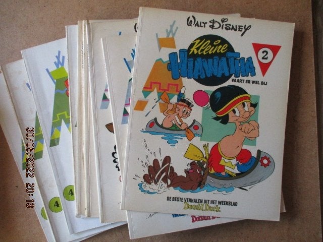 adv6600 kleine hiawatha, Eén stripboek, Ophalen, Gelezen