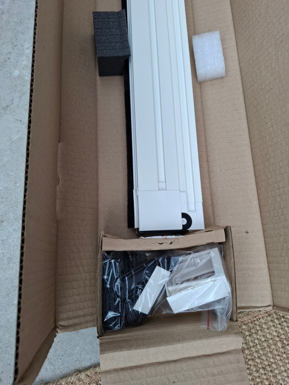 Pliche hordeur 2440x 990 nieuw, Ophalen, Nieuw