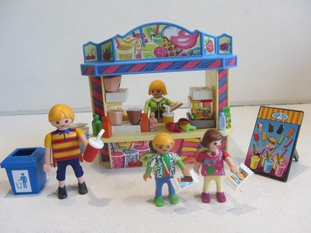 Playmobil Kermis Snoepkraam – 5555, Ophalen, Gebruikt, Losse onderdelen