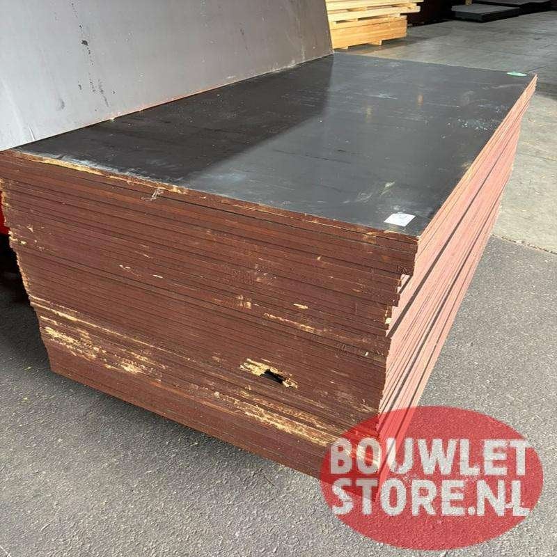 Betonplex 18 mm | Hardhout betonplex 18mm | 2500 x 1250 mm, Niet ingevuld, Minder dan 20 mm, Niet ingevuld, Nieuw