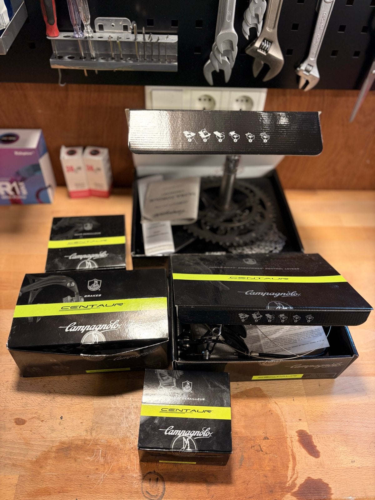 Campagnolo Athena 11-speed Groepset - Zo goed als nieuw, Overige typen, Ophalen of Verzenden, Zo goed als nieuw, Racefiets