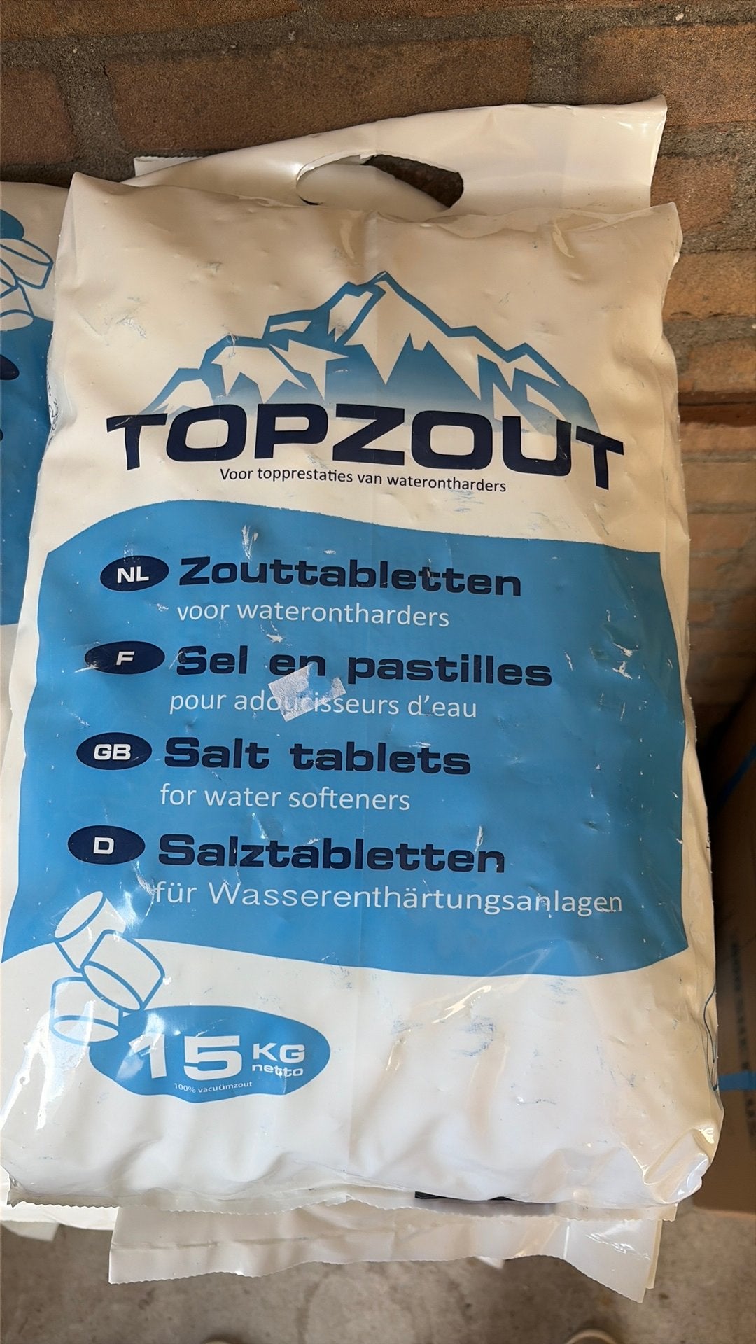 Topzout te koop voor waterontharders, Ophalen of Verzenden, Zo goed als nieuw