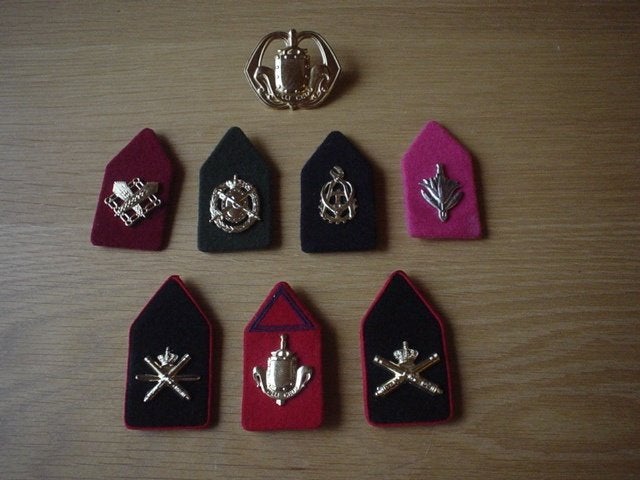 Emblemen Militaria, Verzamelen, Militaria | Algemeen, Ophalen of Verzenden, Landmacht, Nederland, Embleem of Badge