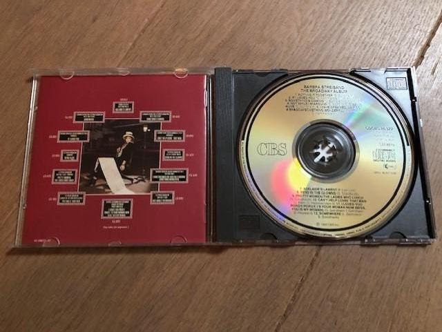 Barbara Streisand cd Broadway Album , als nieuw . prijs 10 e, Ophalen of Verzenden, Zo goed als nieuw