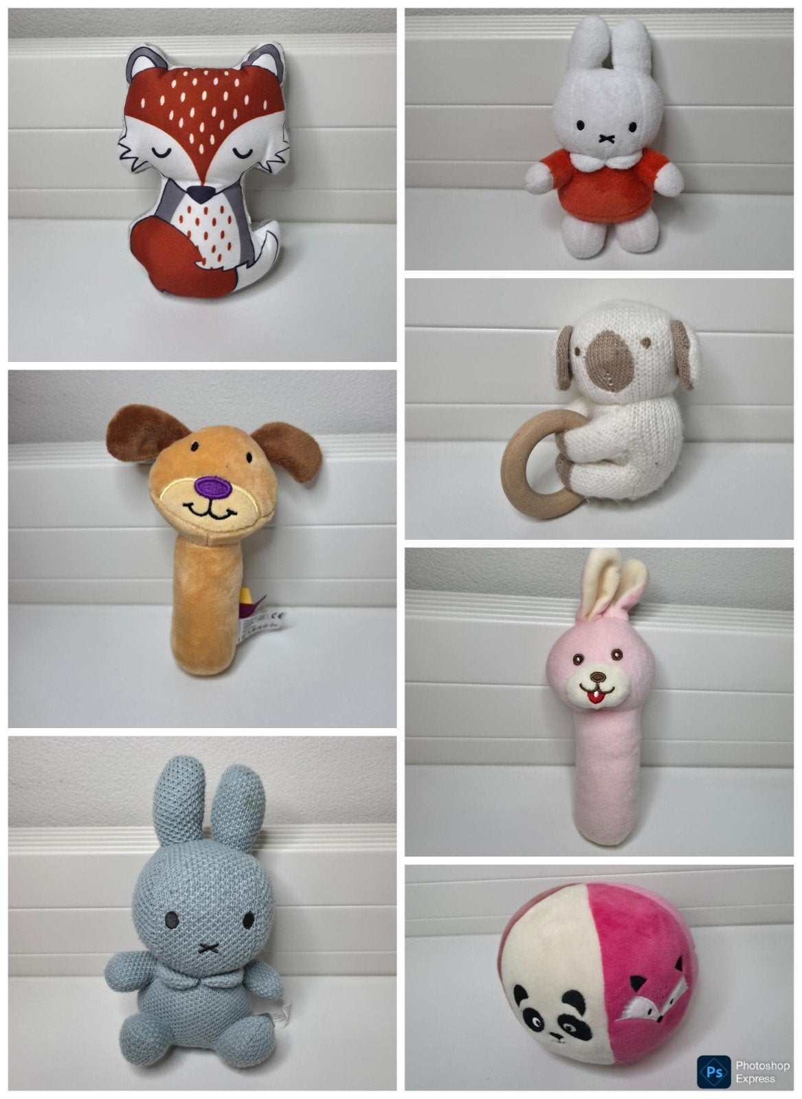 Verschillend baby speelgoed: rammelaars, knuffels, zachte ba, Ophalen of Verzenden, Zo goed als nieuw