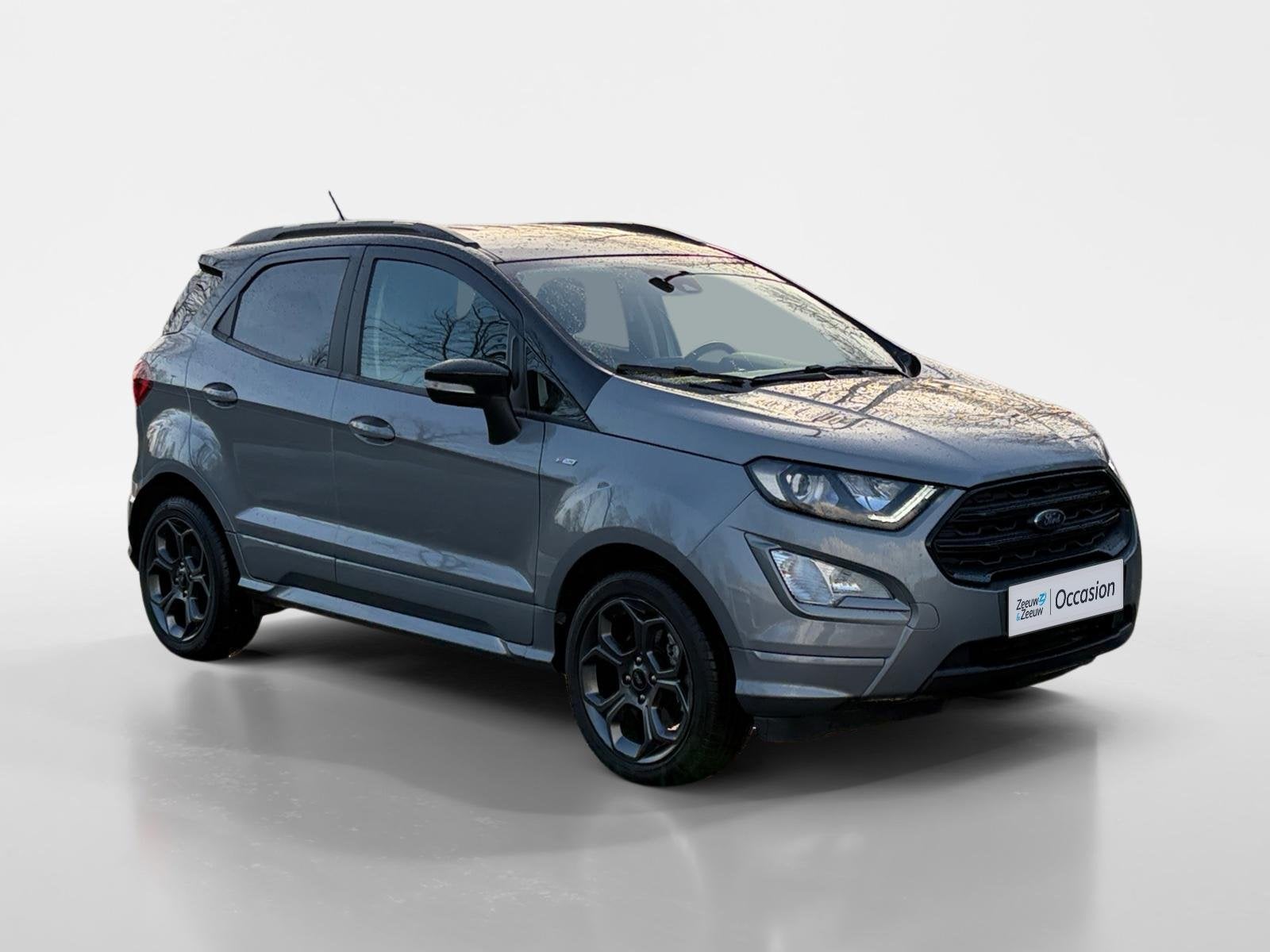 Ford EcoSport 1.0 EcoBoost ST-Line | Zwart dak | Winter Pack, Auto's, Voorwielaandrijving, 12 maanden, 125 pk, Gebruikt