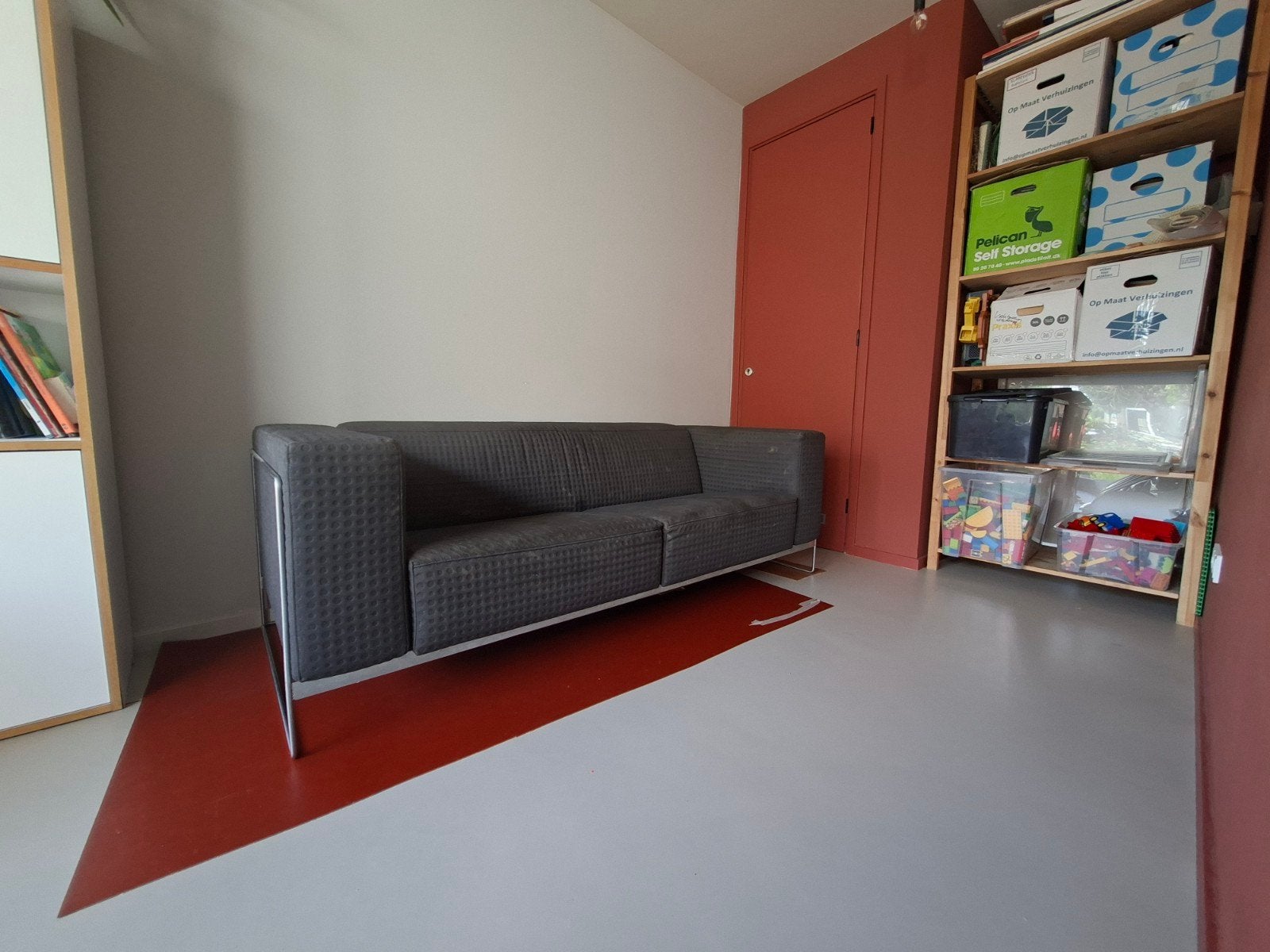 Harvink bank - 200 cm, Huis en Inrichting, Banken | Bankstellen, Ophalen, Gebruikt, 75 tot 100 cm, Stof