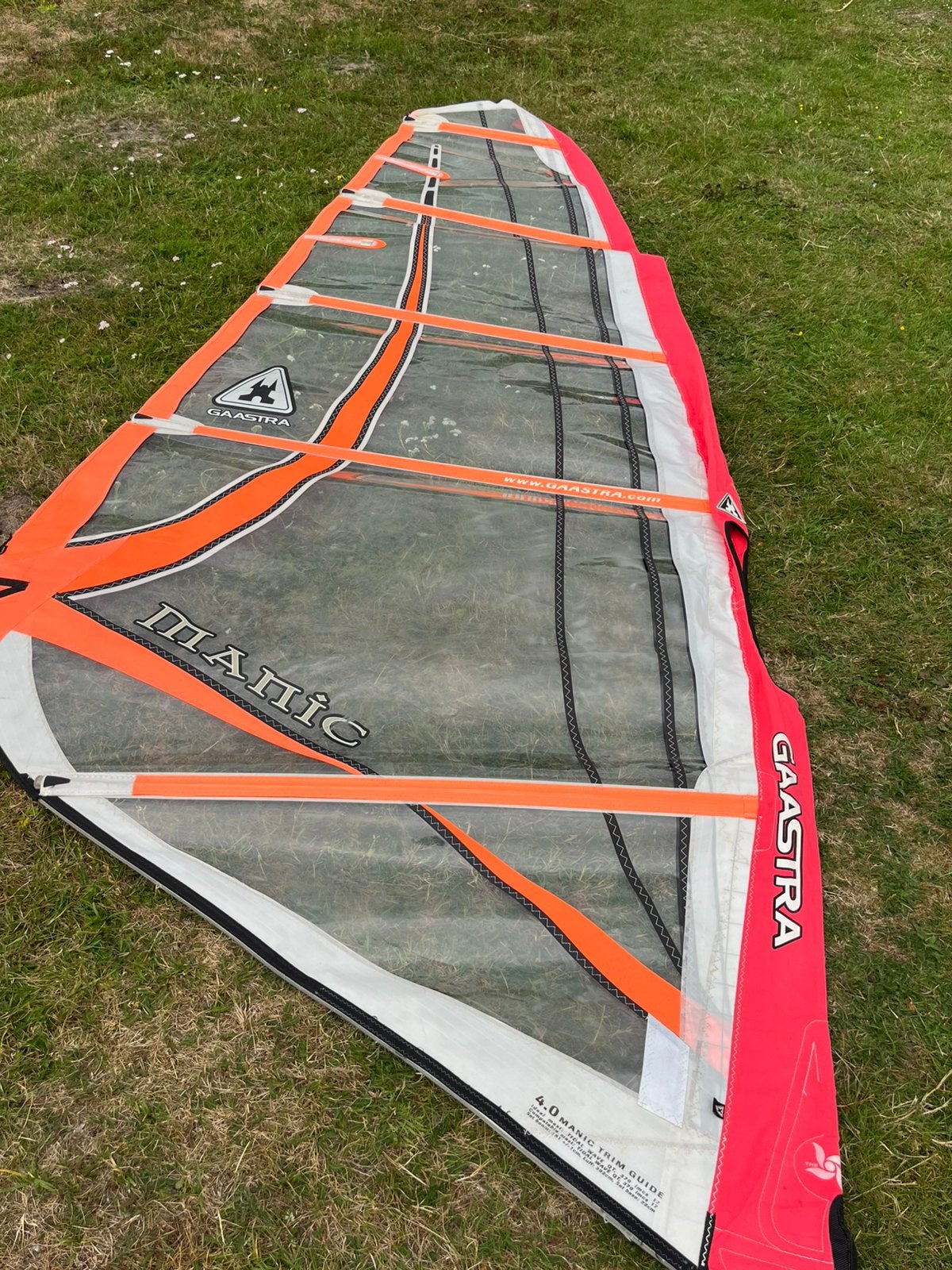 Gaastra 4.0 windsurf zeil, Ophalen, Zo goed als nieuw, Zeil