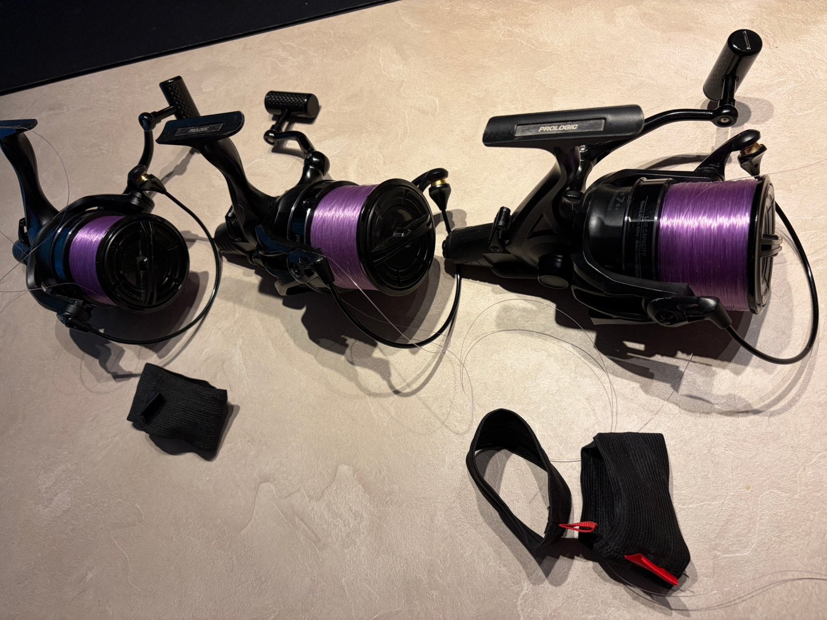 3x Prologic Element XD 8000 BF baitrunner /vrijloopmolen, Ophalen of Verzenden, Zo goed als nieuw, Molen