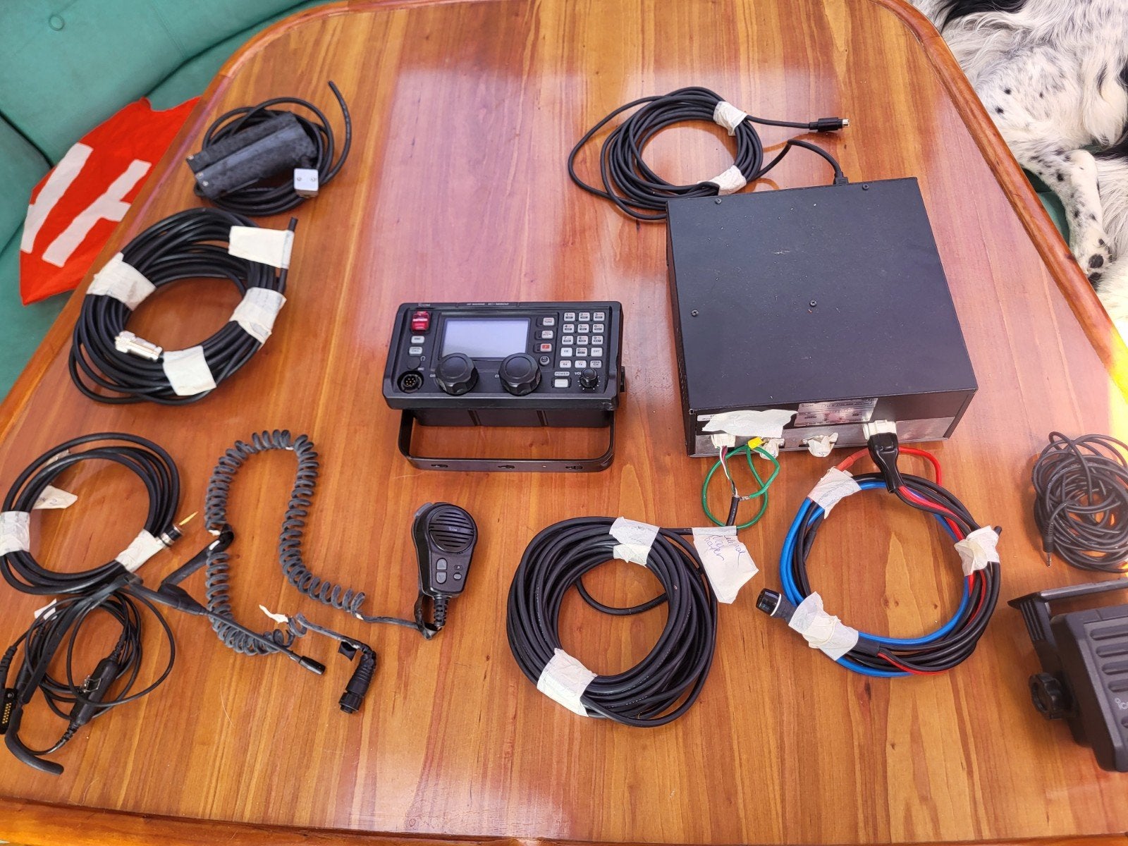 Icom IC-M802 HF Marine Radio met AT-141 Antenne Tuner, Ophalen of Verzenden, Gebruikt, Overige typen