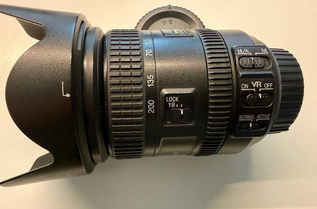 Nikon AF-S Nikkor 18-200 mm 1:3.5-5.6., Audio, Tv en Foto, Fotografie | Lenzen en Objectieven, Ophalen, Gebruikt, Nikon, Nikon F-mount