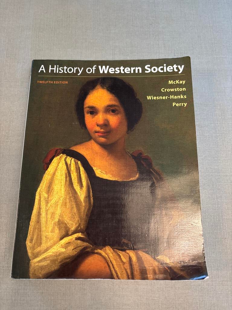A History of Western Society - Twaalfde Editie, Ophalen of Verzenden, Zo goed als nieuw
