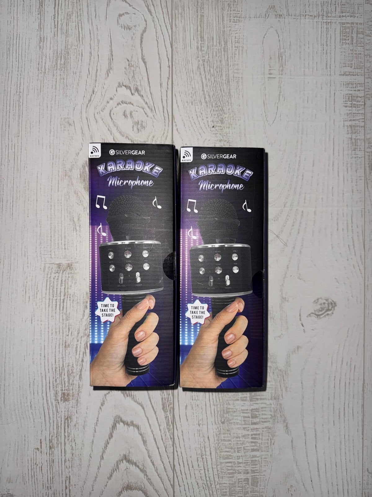 2x Silvergear Karaoke Microfoon - Nieuw in doos, Audio, Tv en Foto, Ophalen of Verzenden, Nieuw, Microfoon(s)