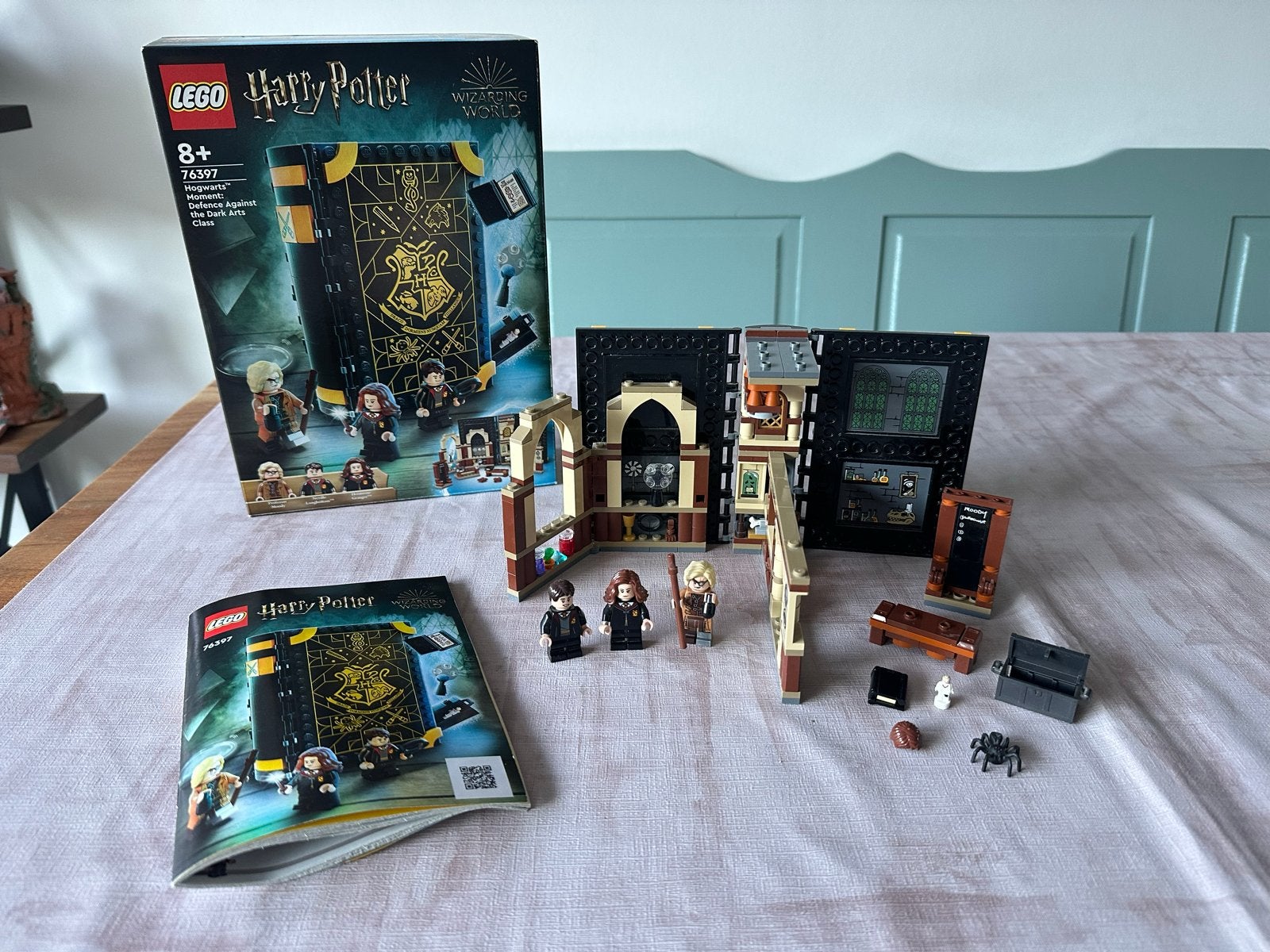 LEGO 76397: Harry Potter Verdediging tegen de Zwarte Kuns, Lego, Harry Potter, Ophalen of Verzenden, Zo goed als nieuw