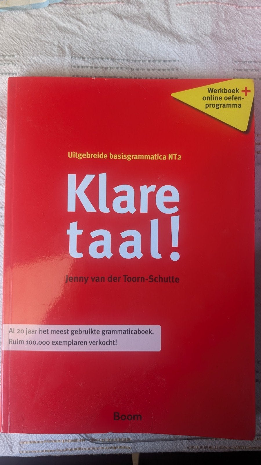 Klare taal! book, Boeken, Zo goed als nieuw, Alpha, Overige niveaus, Ophalen