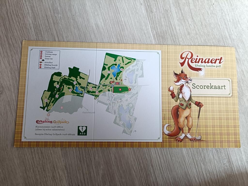 Efteling golfpark, Verzamelen, Efteling, Ophalen of Verzenden, Nieuw