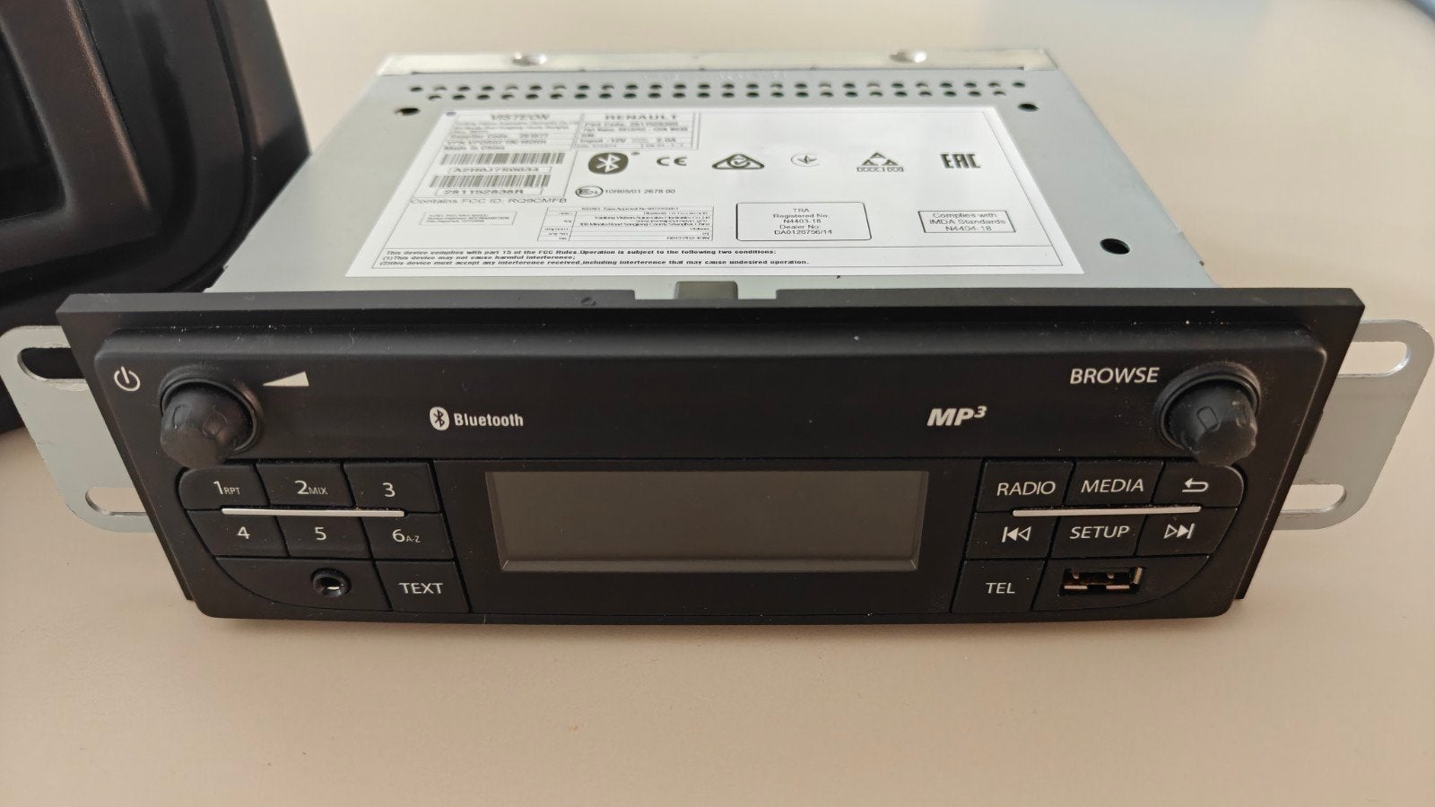 Renault/Fiat Visteon 281152838R autoradio, Ophalen of Verzenden