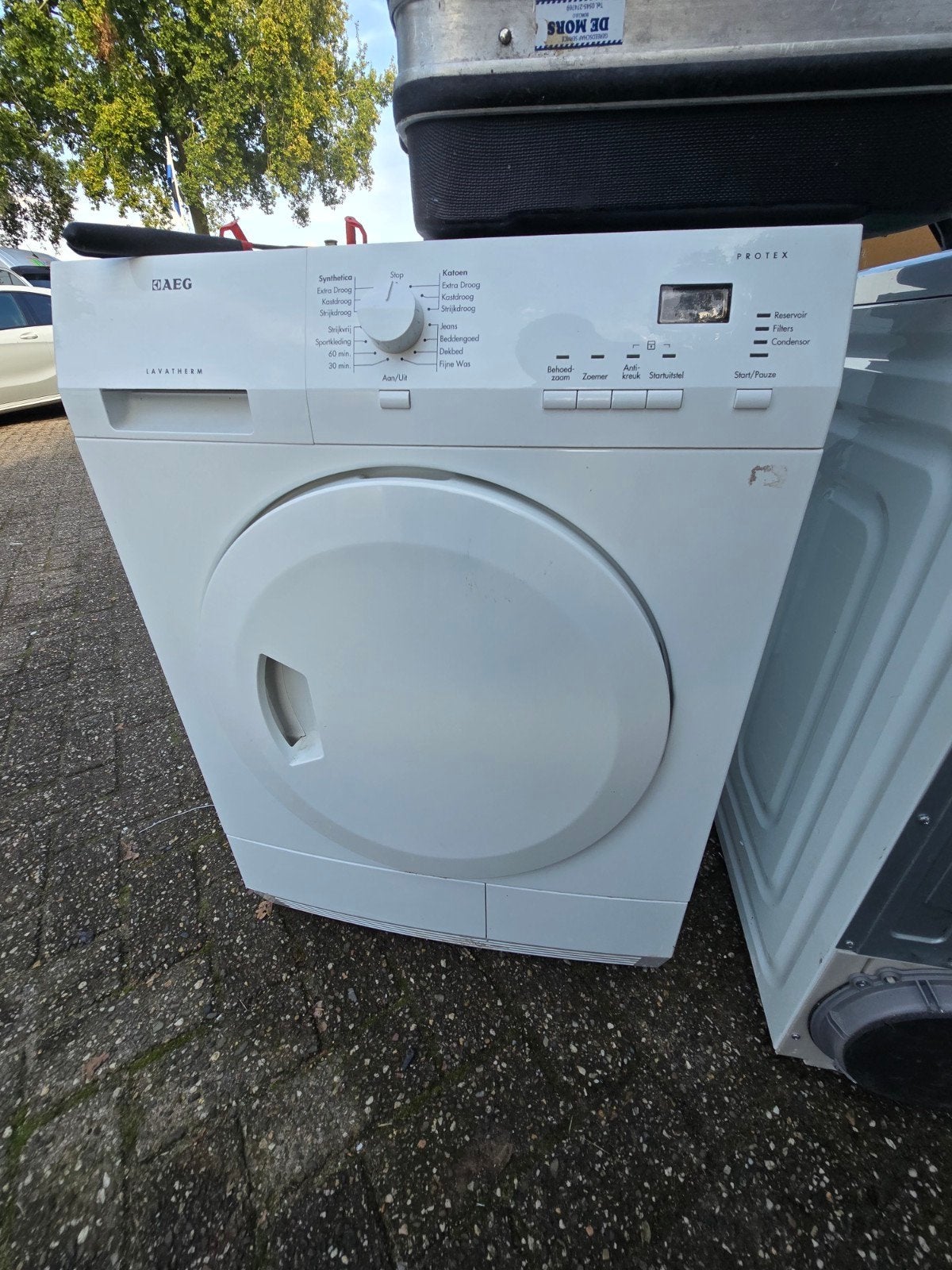 Aeg condens droger  7kg, AEG, 6 tot 8 kg, AEG, Ophalen of Verzenden
