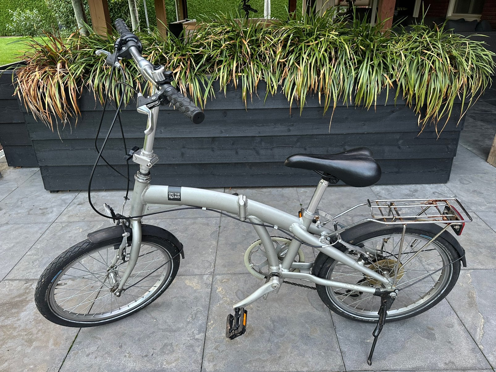 Vouwfiets, Ophalen, Gebruikt, Velgrem, 16 tot 18 inch