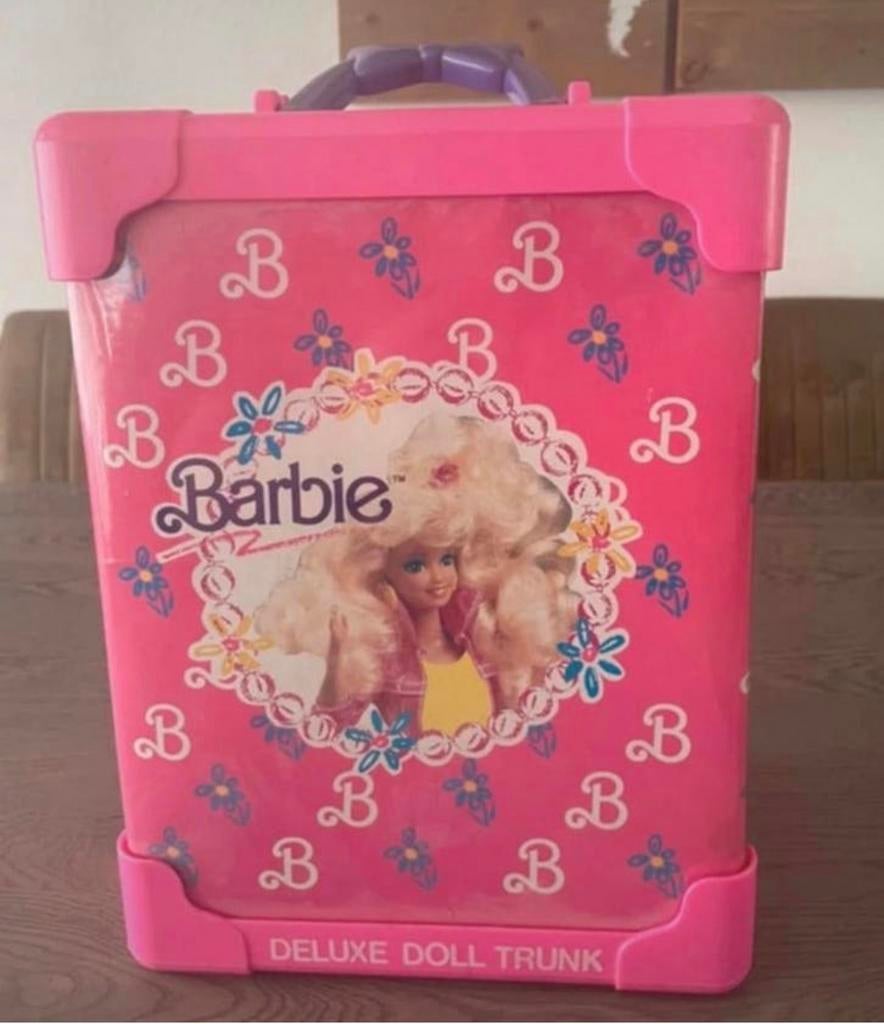 Barbie Deluxe Doll Trunk - Vintage, Ophalen of Verzenden, Zo goed als nieuw, Meisje