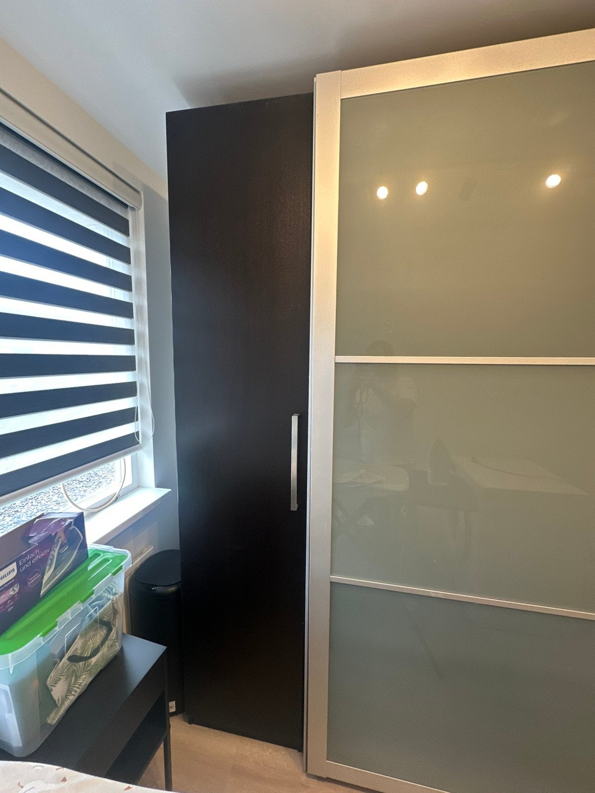 IKEA PAX-kast zwart – 50 cm breed, Ophalen, Zo goed als nieuw, 50 tot 75 cm, 200 cm of meer