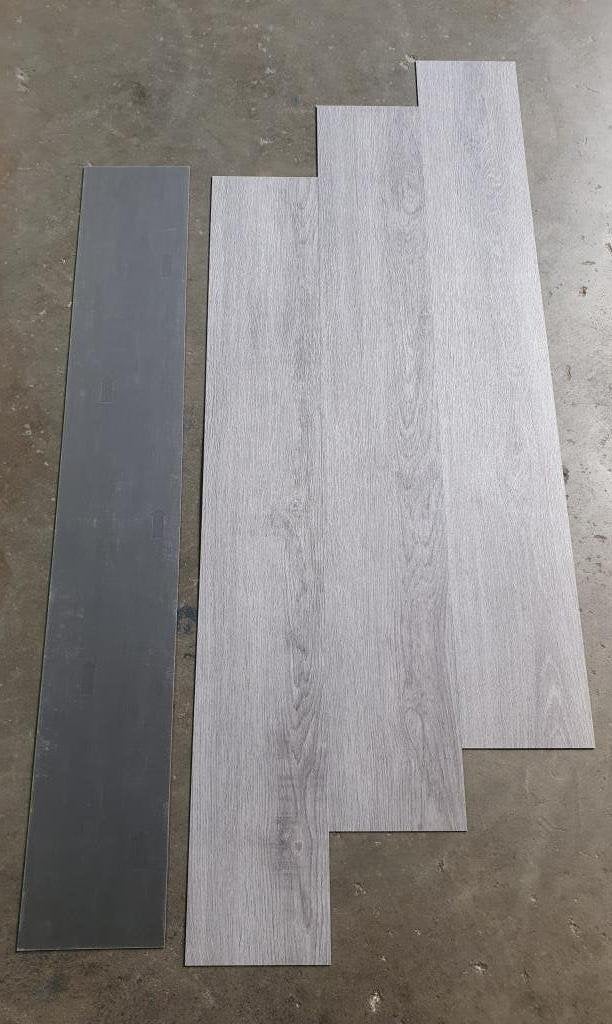 Rest partij 76 m2 plak Pvc . Colour 103 - Silver Oak, Ophalen, 75 m² of meer, Nieuw, Grijs