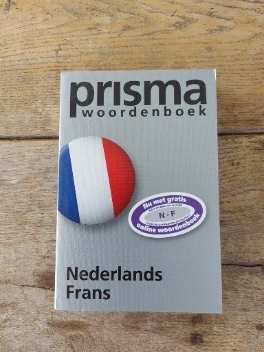 Prisma Woordenboek Nederlands-Frans, Ophalen of Verzenden, Zo goed als nieuw, Overige niveaus, Frans