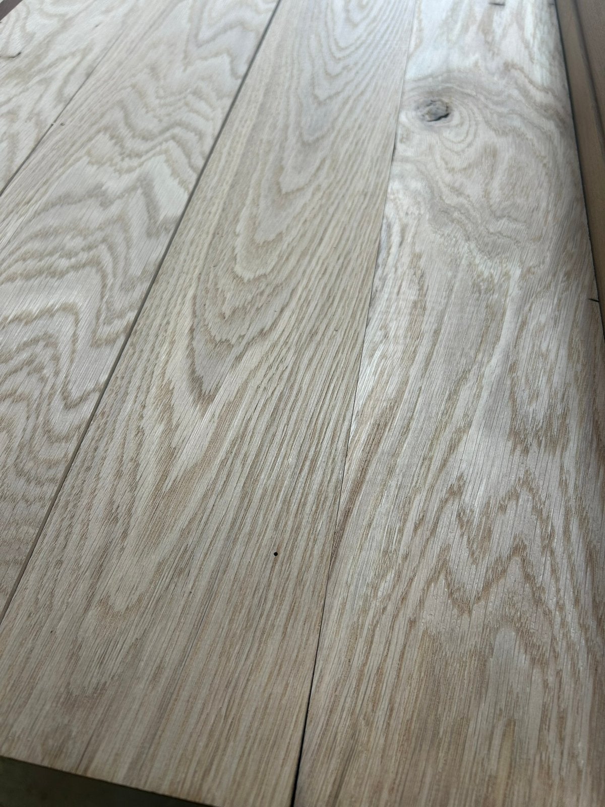 Eiken geschaafd te koop. 120 mm breed 23 mm dikte 150/250cm, Doe-het-zelf en Verbouw, Hout en Planken, Minder dan 25 mm, Eiken