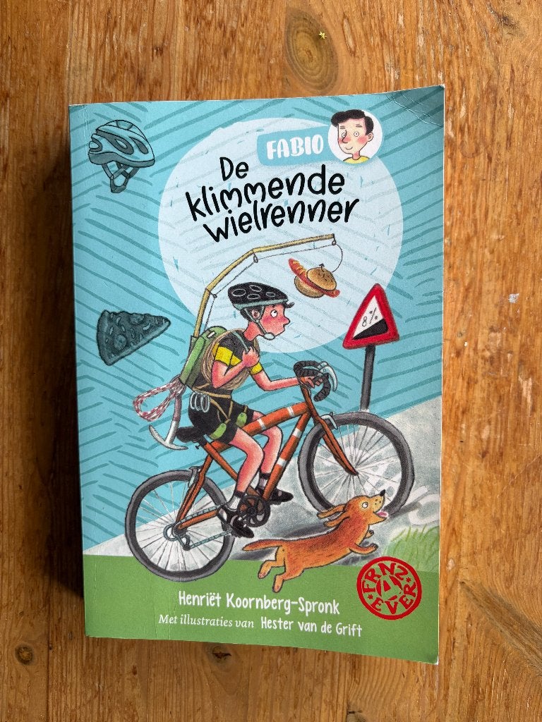 De klimmende wielrenner,  door Henriët Koornberg-Spronk, Ophalen of Verzenden, Zo goed als nieuw