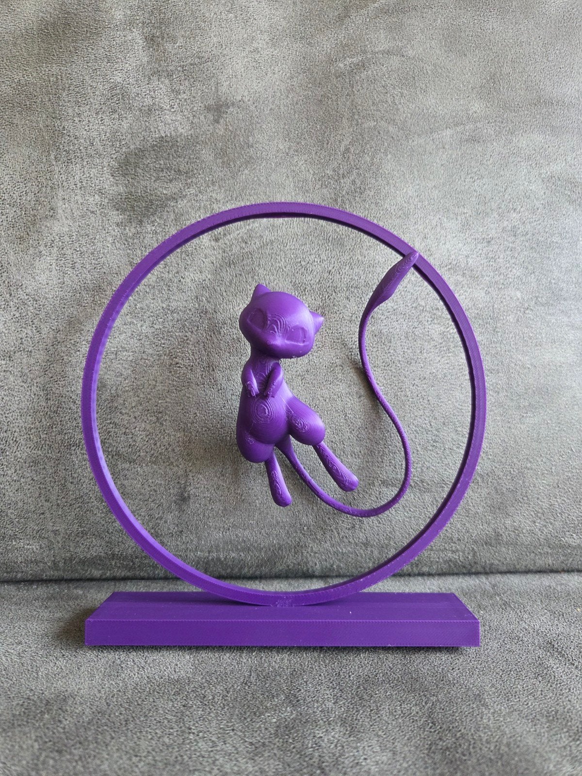 3D Geprinte Mew Figuur - Pokémon Decoratie, Verzamelen, Ophalen of Verzenden, Nieuw