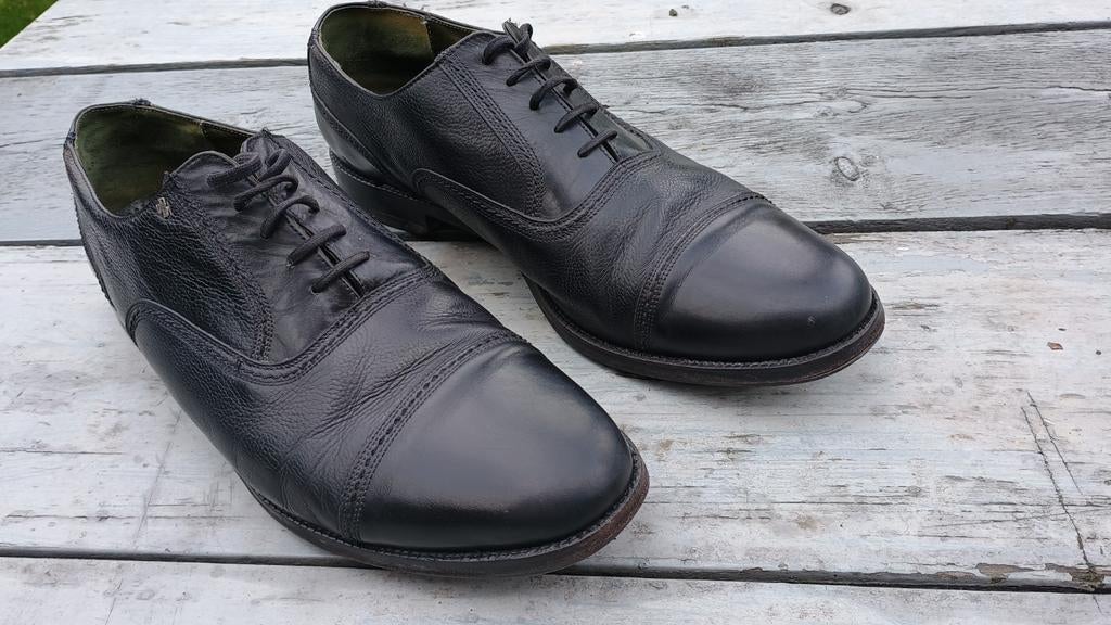 Van Bommel leren schoenen, Ophalen of Verzenden, Zwart