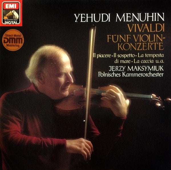 ELPEE - VIVALDI - Yehudi Menuhin, viool, Overige typen, Inclusief binnenhoes, Ophalen of Verzenden, Zo goed als nieuw