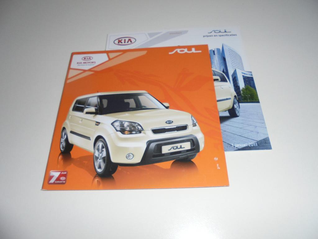 brochure Kia Soul  2011, Ophalen of Verzenden, Nieuw, Overige merken
