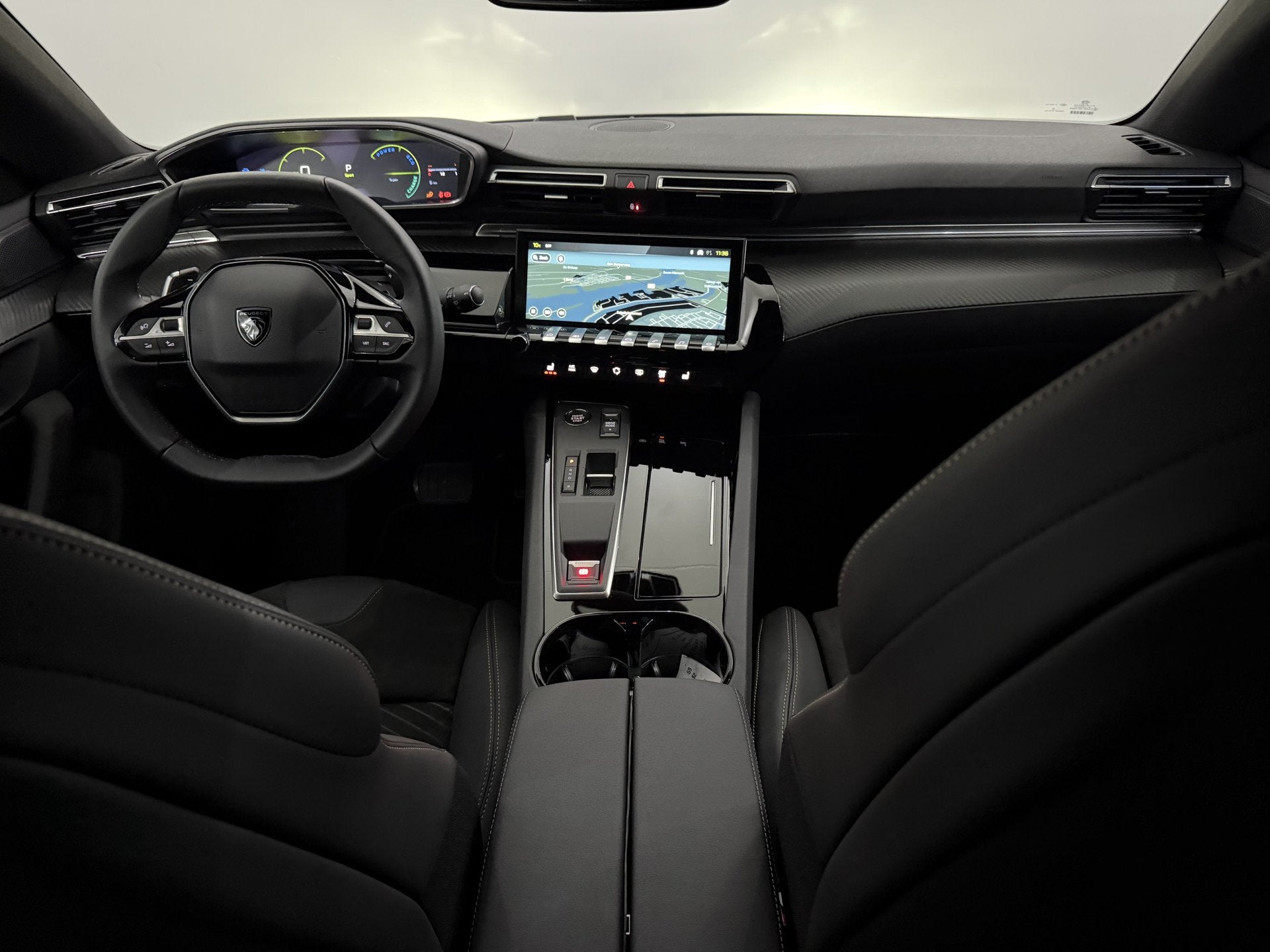 Peugeot 508 1.6 HYbrid 225 Allure Pack Plug-in 360 Camera, H, Gebruikt, 4 cilinders, Leder en Stof, Plug-in hybride