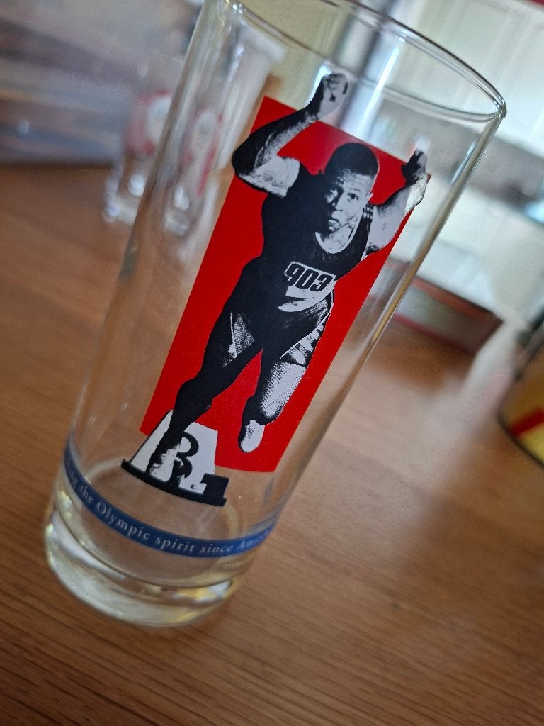 glas coca cola Atlanta 1996, Ophalen of Verzenden, Zo goed als nieuw, Gebruiksvoorwerp