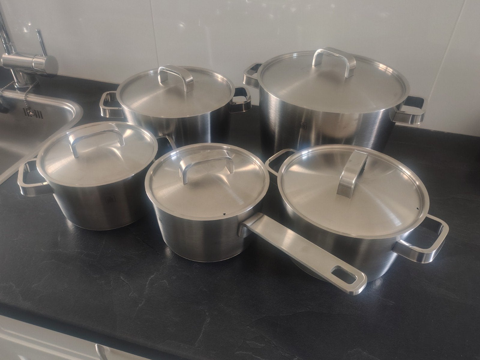 BK pannenset, Met deksel, BK, Pannenset, Ophalen of Verzenden