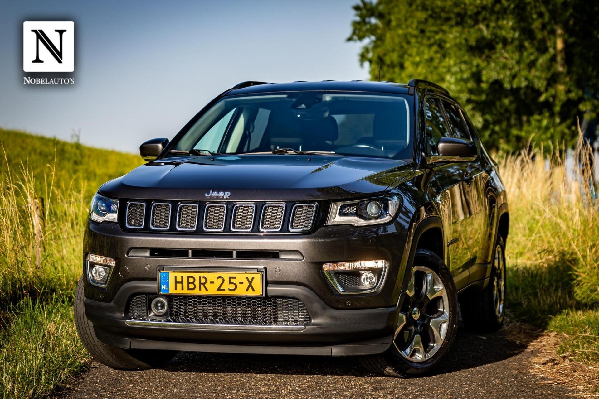 Jeep Compass 1.4 MultiAir Limited 4x4 |Leder|Trekhaak|Camera, Automaat, 450 kg, Euro 6, 4 cilinders