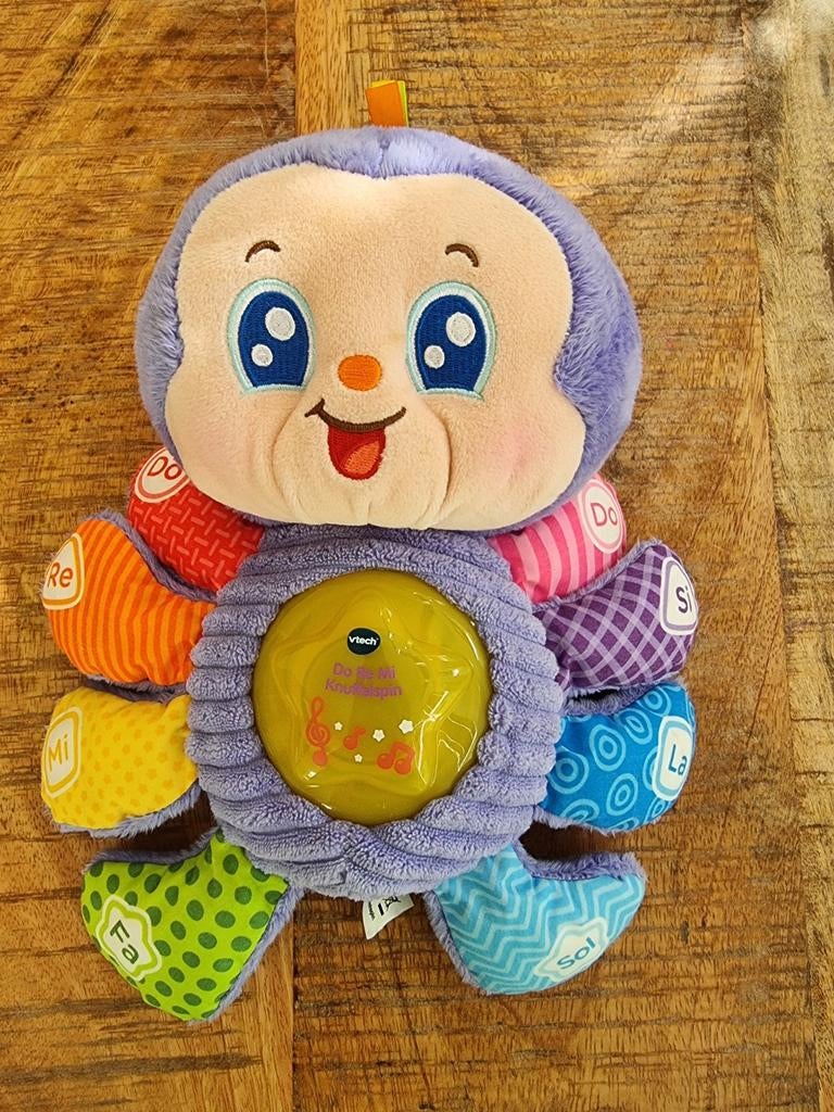 Vtech do re mi knuffelspin, Ophalen of Verzenden, Zo goed als nieuw
