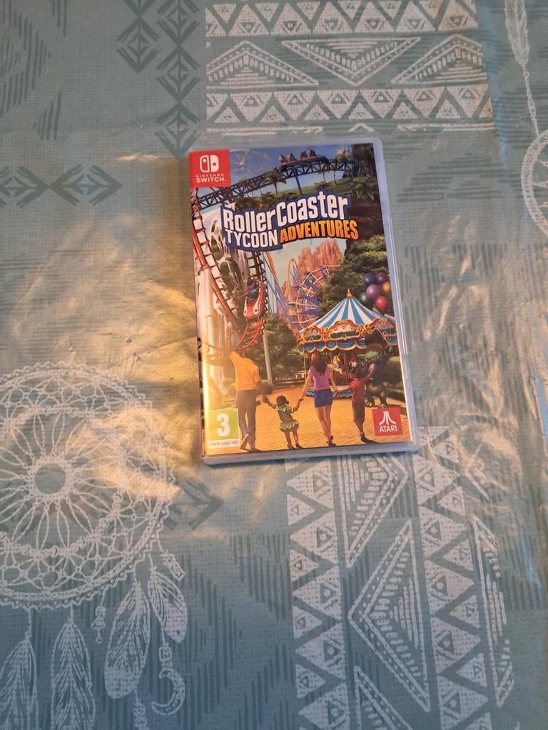 Roller coaster tycoon adventures voor de nintendo switch, Spelcomputers en Games, Games | Nintendo Switch, Ophalen, 1 speler, Zo goed als nieuw
