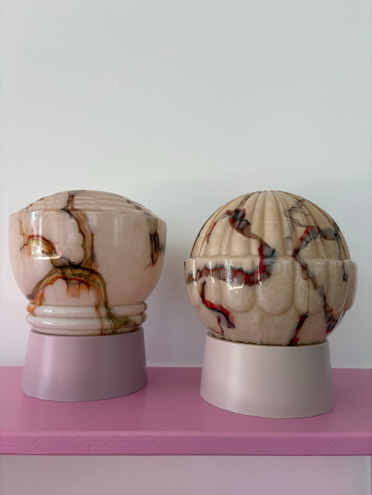 Thabur, art deco lamp, vintage plafondlamp, plafonnière, Ophalen of Verzenden