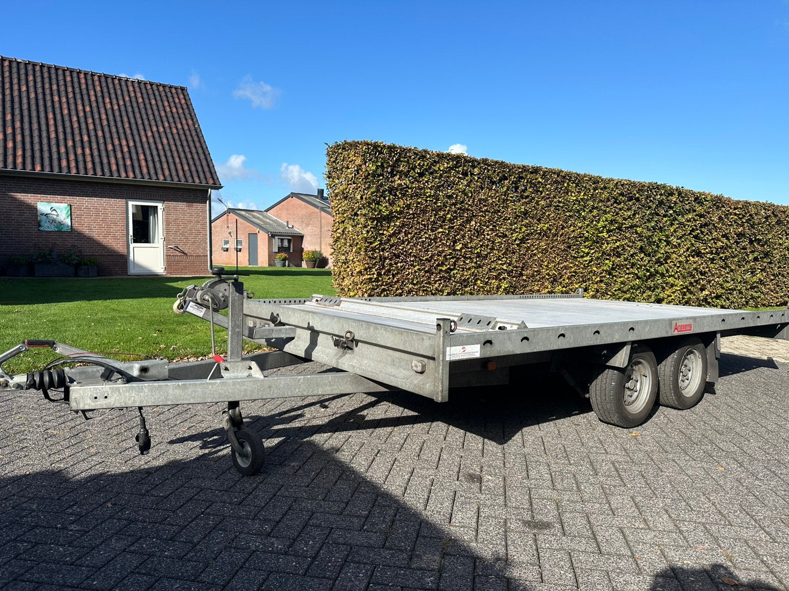 Anssems MSX3000 autotransporter autotrailer autoambulance, Ophalen, Gebruikt