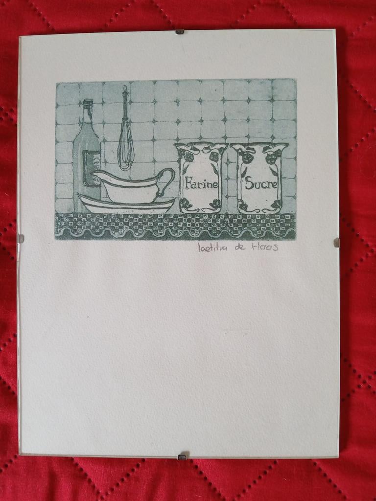 Vintage Keukenprint "Laetitia de Haas" - Farine & Sucre, Ophalen of Verzenden