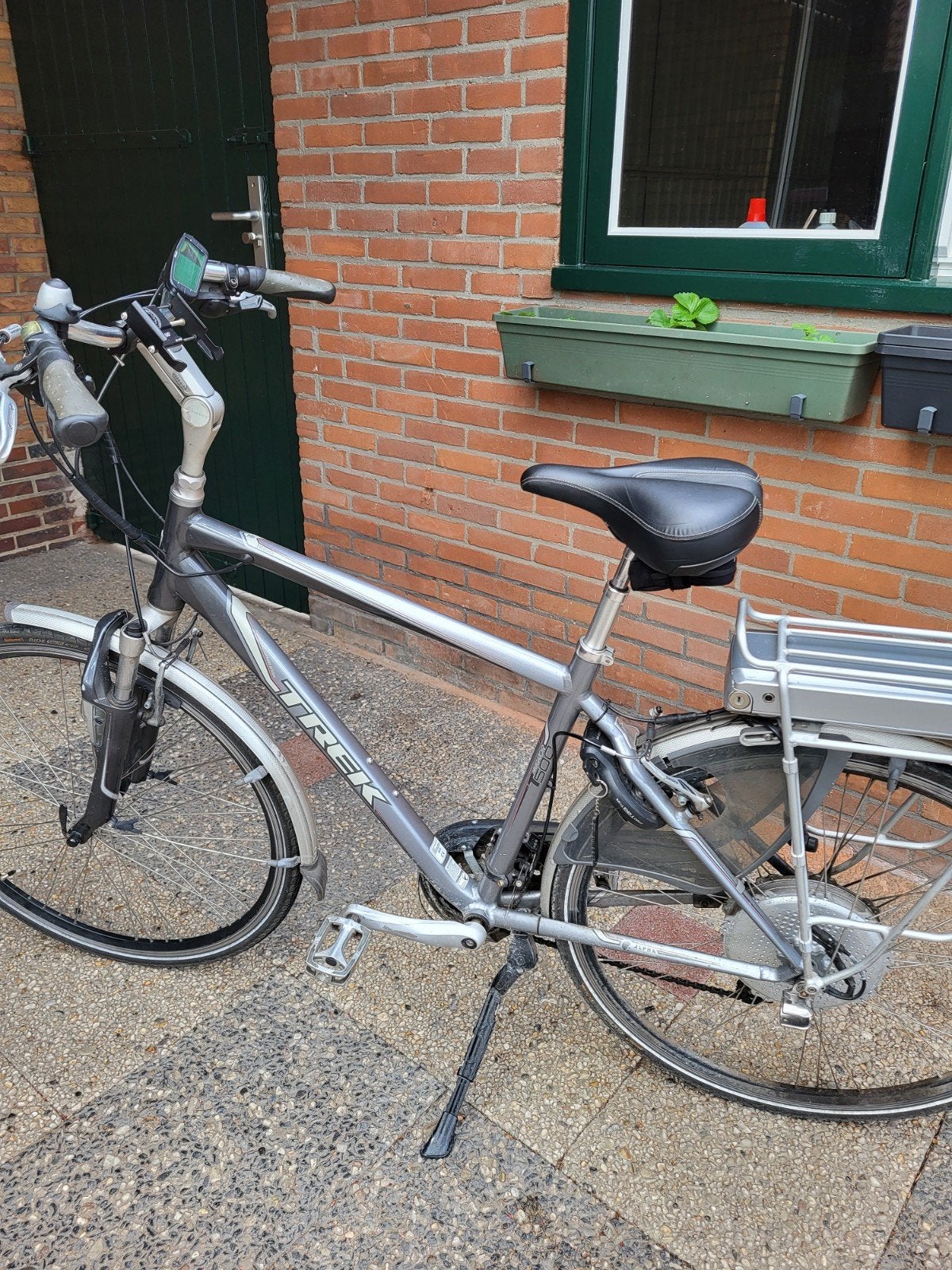Trek T500 e bike elektrische herenfiets, Gebruikt, 51 tot 55 cm, 30 tot 50 km per accu, Ophalen